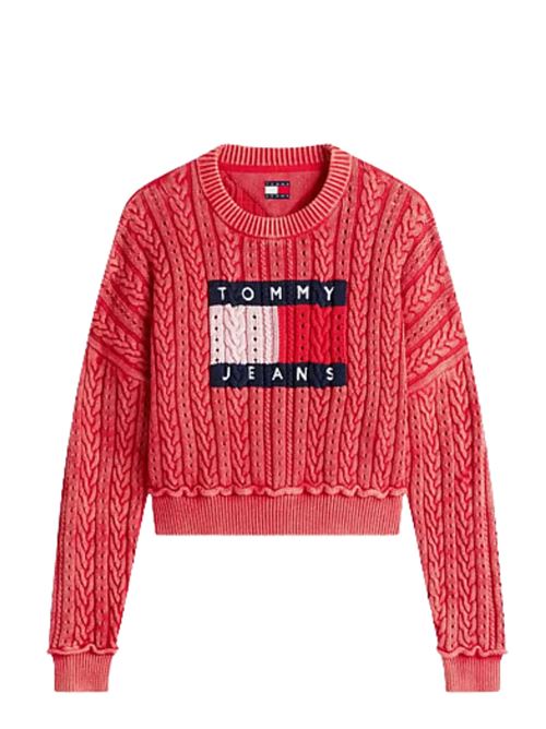 Maglioncino a trecce con logo Tommy Jeans | DW0DW22317XK3